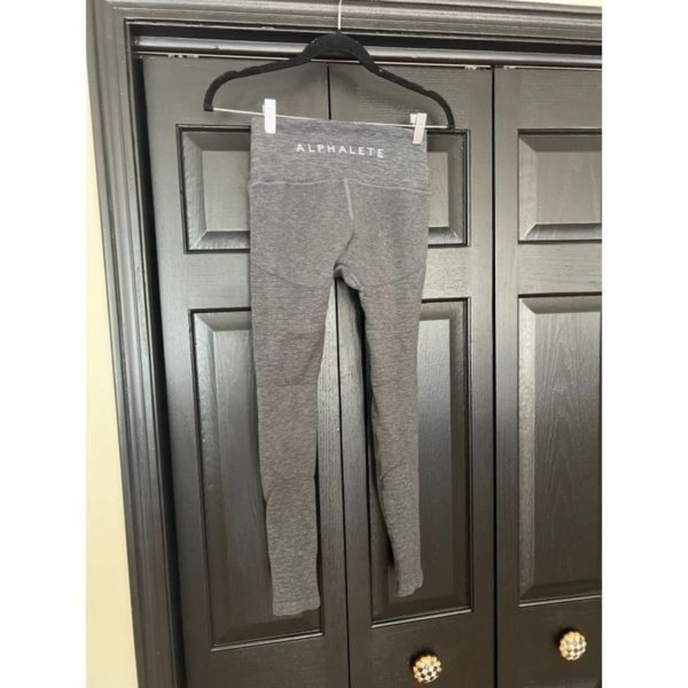 Alphalete grey leggings woman size small